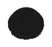 Gorro de ducha con estampado de piano para mujer divertido, reutilizable | Gorro de pelo novedoso para bañarse | Sombrero de capa