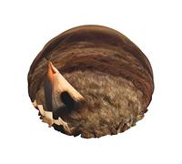 Gorro de ducha con estampado de tribus nativas americanas para mujer gorros de ducha de tela de doble capa reutilizables gorros de pelo para niñas