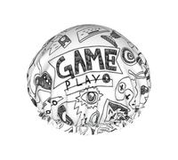 Gorro de ducha con estampado de videojuegos para mujer, ligero, reutilizable, suave, impermeable, a prueba de fugas.
