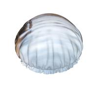 Gorro de ducha flotante para perros Golden Retriever, Labrador, de doble capa, elástico, impermeable, reutilizable.