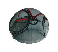 Gorro de ducha impermeable de gran tamaño con estampado de bicicleta retro para mujeres y hombres, reutilizable, ligero y suave