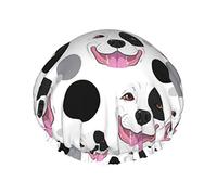 Gorro de ducha impermeable Pitbull con dobladillo elástico diseño Reversible para ducha gorro de dormir para todas las longitudes de cabello