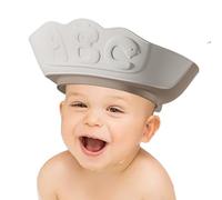 Gorro De Ducha Para Bebé - Gorro De Baño Con Doble Capa Para Champú - Ajustable e Impermeable que Protege Ojos y Orejas durante la Ducha