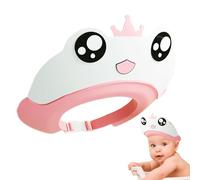 Gorro de ducha para bebé, gorro de ducha para niños pequeños, gorro de ducha escudo visera de baño gorro de ducha impermeable sombrero, tapones de champú para ojos, orejas, cabeza