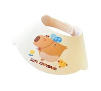 Gorro de ducha para bebé, gorro de protección auditiva para niños, a prueba de salpicaduras, accesorios de baño para proteger los ojos, la nariz y el cuello