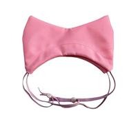 Gorro de ducha para mascotas, barrera suave, sombrero reutilizable, cubierta de cabeza de animal para protección de champú, máscara facial para el baño de cachorros, equipo antisalpicaduras para la