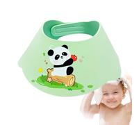 Gorro de ducha para niños, visera de lavado de cabello para niños, 13 x 12.6 pulgadas, impermeable ajustable, protector de baño para niños, mantiene las orejas secas, protección ocular, lavado de