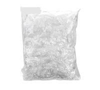 Gorro de ducha plástico impermeable for hotel, transparente, 50/100/200 unidades Para Hogares, Hoteles(200pcs)
