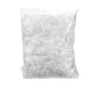 Gorro de ducha plástico impermeable for hotel, transparente, 50/100/200 unidades Para Hogares, Hoteles(50pcs)