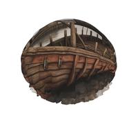 Gorro de ducha reutilizable para mujer, gorro de baño impermeable, doble capa, gorro de ducha para barco, gorro de ducha para damas, spa, salón, tamaño grande para todas las longitudes de cabello