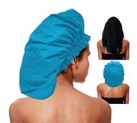 Gorro de ducha Super Jumbo de la colecci?n Premium de ELEBOX en color azul