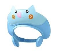 Gorro de ducha, visera de bebé, sombrero de baño ajustable para niños, protector de champú para protección de ojos y oídos, accesorio de ducha impermeable para niños, hora del baño, natación, viajes