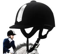 Gorro de equitación, sombrero de equitación | Sombrero protector ajustable - amantes de los deportes de transpirable para snowboard, montañismo