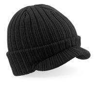 Gorro De Esquí Beechfield De Doble Capa Con Pico Curvo Suave Y Cálido