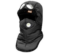 Gorro de esquí con gafas | Sombrero para cubrir la cara caliente y antiviento para el invierno | Protección facial para esquí | para deportes al aire libre, ciclismo, correr y snowboard