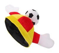 Gorro de Fiesta de Fútbol para Aficionados, Terciopelo, Ligero y Cómodo | Diseño Llamativo con Manos Aplaudiendo, para Eventos de Partido y Torneos Mundiales, Portátil