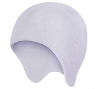 Gorro de forro polar resistente al viento para ciclismo, esquí y correr, gorro térmico para hombres y mujeres, gorro de invierno repelente al agua para deportes al aire libre (azul)