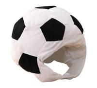 Gorro De Fútbol De Felpa,Gorros De Fútbol Para Niños | Gorro deportivo de felpa, accesorios para fotos, gorro de fútbol cálido,Juguete divertido y novedoso, accesorios para la cabeza de cosplay, sombr