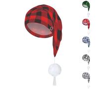 Gorro de gnomo multicolor para adultos gorro de Navidad para carnaval, Halloween, Navidad, cumpleaños, fiestas, grupos, disfraz de juegos de rol
