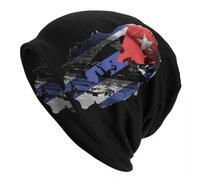 Gorro de Gorro de Punto Personalizado Che Guevara Cuba Bandera Sombrero de Punto Hombres Mujeres Hip Hop Unisex Revolución Cubana Invierno Gorros Cálidos