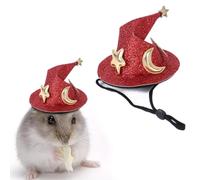 Gorro de hámster, gorro de conejo | Sombrero de mago para de hurón, pequeño gorro para mascotas, gorro de disfraz para hámster, cobayas, chinchillas, hurones, conejos
