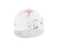 Gorro de hospital para recién nacidos, transpirable, suave, para niños y niñas, de 0 a 6 meses, regalo de ducha, B, Talla única