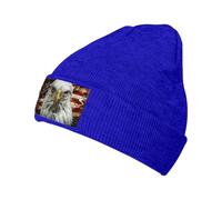 Gorro De Invierno Bandera Vintage de Estados Unidos y bandera Beanie | Senderismo Térmico Gorro De Punto Elástico Gorro Beanie Skull para Trabajo Esquí Running
