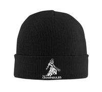 Gorro de Invierno cálido, Gorros de Punto de Miedo y Hambre Gorros de Invierno Gorros Casuales cálidos para Hombres Mujeres