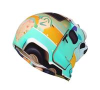 Gorro de invierno con estampado de campista You Make Me Happy para hombres y mujeres, gorro de punto cálido y suave, gorro divertido, regalo para la cabeza, color negro