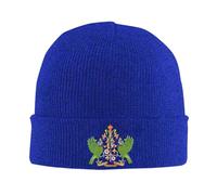 Gorro De Invierno con Estampado Escudo De Armas De Santa Lucía, Gorro Cálido De Punto, Suave Agradable Al Tacto para Quimioterapia para Hombres Y Mujeres, Color Sólido, Talla Única