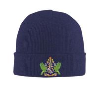 Gorro De Invierno con Estampado Escudo De Armas De Santa Lucía, Gorro Cálido De Punto, Suave Agradable Al Tacto para Quimioterapia para Hombres Y Mujeres, Color Sólido, Talla Única