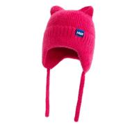 Gorro de invierno con orejeras de gato para mujer, estilo Kpop, gorro de punto de color caramelo, gorro suave y moderno para clima frío, Color15., 6 3/4 / 7 3/8