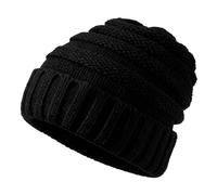 Gorro de Invierno de Punto Holgado cálido para Mujer, Gorro de Mujer Cap de Invierno cálido, Slouchy Beanie Hat, Chunky Soft Oversized Cap de Punto de Cable