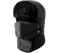 Gorro de Invierno de Trampero para Hombre y Mujer - Sombrero con O rejeras - Invierno Cálido Gorro de Aviador Ruso para Actividades al Aire Libre