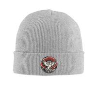 Gorro de Invierno Flor del Águila Unisex Hombre y Mujer Beanie de Punto Suave y Elástico Sombrero Tejido Estilo Retro Cálido con Dobladillo para Esquiar, Correr, Senderismo y Uso Diario