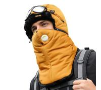 Gorro de invierno, grueso y cálido, gorro de invierno para mujer, resistente al viento, con gafas de esquí, para hombres y mujeres, deportes al aire libre, equitación, camping, ciclismo, correr