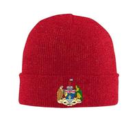 Gorro de Invierno Insignia Británica Océano Índico Unisex Hombre y Mujer Beanie de Punto Suave y Elástico Sombrero Tejido Cultura Territorio Cálido para Esquiar, Correr, Senderismo y Uso Diario