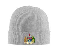 Gorro de Invierno Insignia Británica Océano Índico Unisex Hombre y Mujer Beanie de Punto Suave y Elástico Sombrero Tejido Cultura Territorio Cálido para Esquiar, Correr, Senderismo y Uso Diario