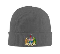 Gorro de Invierno Insignia Británica Océano Índico Unisex Hombre y Mujer Beanie de Punto Suave y Elástico Sombrero Tejido Cultura Territorio Cálido para Esquiar, Correr, Senderismo y Uso Diario