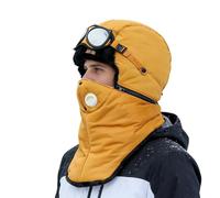 Gorro de Invierno para Hombre | Gorro Grueso y Cálido de Cobertura Total | con Gafas Gorros para Clima Frío para Hombres | para Deportes Exteriores, Equitación, Camping, Ciclismo, Snowboard y Sender