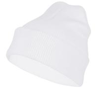Gorro de Invierno para Hombres y Mujeres, Gorros de Invierno, Gorro clásico, Gorros de Punto de Invierno, Gorro de Lana elástico Suave para Deportes al Aire Libre, Esquí (Blanco)