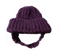 Gorro de invierno para mascotas para animales pequeños, gorro de punto suave, ideal para sesiones de fotos y calidez, gorro de punto cálido, fácil de lavar a máquina, para otoño, perro, rojo