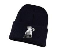 Gorro de Invierno para Mujer Fai-ry Ta-il, Sombreros Slouch Ultra Suaves y Cómodos, Sombreros de Moda Slouch, para Bicicleta(Black4)