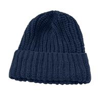 Gorro de invierno para mujer, holgado, de punto trenzado, cálido, grueso, para clima frío, para jóvenes, invierno, Negro, Talla única