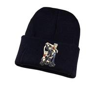 Gorro de invierno para mujer So-ul Eat-er, gorro de invierno transpirable y ligero, sombrero casual grueso, para el frío extremo(Black2)