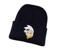 Gorro de invierno para mujer So-ul Eat-er, gorro de invierno transpirable y ligero, sombrero casual grueso, para el frío extremo(Black1)