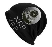 Gorro de Invierno Unisex Ripple XRP To The Moon Skullies Gorros Unísex Gorra de Punto cálido de Invierno Hip Hop Adulto Bitcoin Gorras de Sombrero para esquí de Exterior Regalos