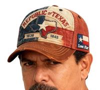 Gorro De La República De Texas - Gorra Trucker Vintage Transpirable - Gorra Bordada Estilo Texas Republic,Para Mujeres Hombres Residentes Simpatizantes Aficionados Turistas Coleccionistas Uso Diario E