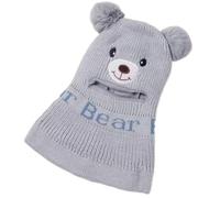 Gorro De Lana Creativo Para Niños, Gorro Tejido Con Dibujos Animados Bonitos, Gorro Resistente Al Viento Para Niños, Protección Para Los Oídos, Gorro Cálido, 1 Unidad