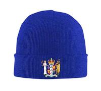 Gorro De Lana Hombre Y Mujer con Diseño De Newzealand Emblema Nacional Suave Cálido Y Elástico Ideal para Invierno Talla Única 36Cm Fans Y Patriotas